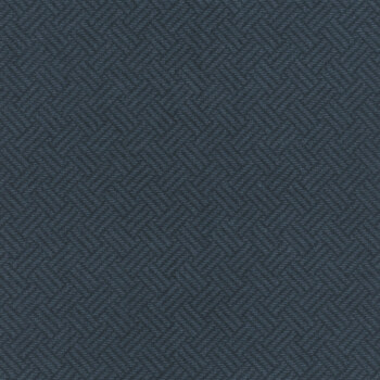 Prairie Gatherings Flannel 108" Wide 108033-18F Navy by Primitive Gatherings for Moda Fabrics, Image