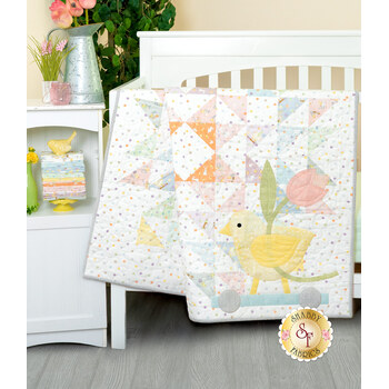  Little Chick-A-Dee Quilt Kit - Little Chicks Flannel, Image