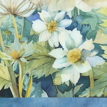 Forest Whisper PANEL-CD3680 MULTI Panel by Timeless Treasures Fabrics, Image
