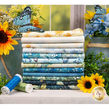 Forest Whisper  12 FQ Set by Timeless Treasures Fabrics, Image