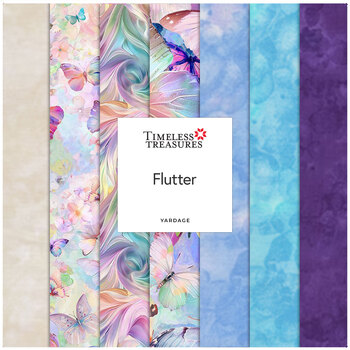 Flutter  Yardage by Timeless Treasures Fabrics, Image