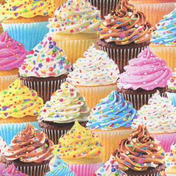 The Sweet Life FOOD-CD3781 MULTI by Timeless Treasures Fabrics, Image
