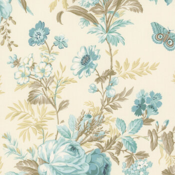 Sewing Bird A-1600-L Linen by Edyta Sitar for Andover Fabrics, Image