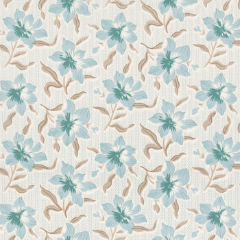 Sewing Bird A-1604-L Water by Edyta Sitar for Andover Fabrics, Image