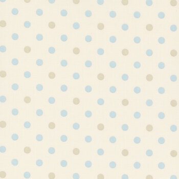 Sewing Bird A-1615-L Cream by Edyta Sitar for Andover Fabrics, Image