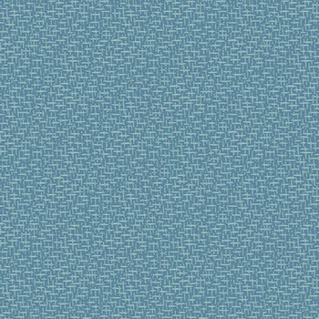 Sewing Bird A-1619-B Blueberry by Edyta Sitar for Andover Fabrics, Image