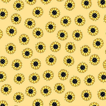 Sunny Honey A-1576-Y Yellow by Amy Latta for Andover Fabrics, Image