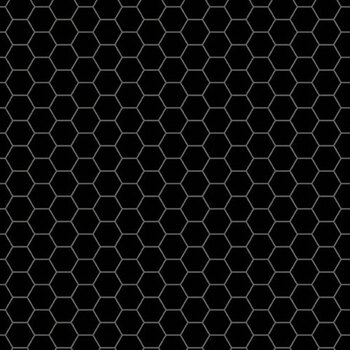 Sunny Honey A-1579-K Black by Amy Latta for Andover Fabrics, Image