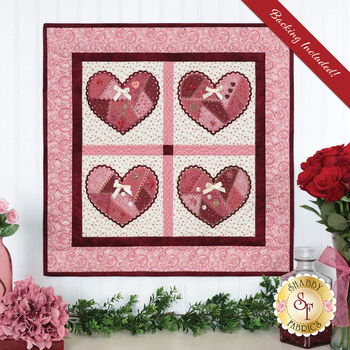  Crazy Hearts Wall Hanging Kit - Victoria, Image