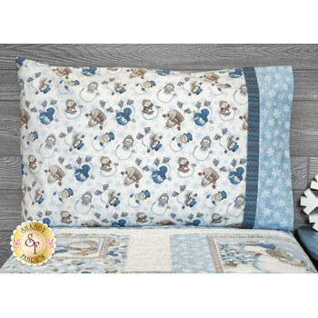  Magic Pillowcase Kit - Snow Much Fun Flannel - Standard Size - RESERVE, Image