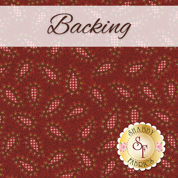  Heartsy Quilt Kit - Garnets & Gingham - Backing 4 yds, Image