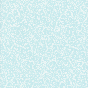 Winter Magic Flannel F16788-AQUA by Dani Mogstad for Riley Blake Designs, Image