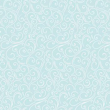 Designer Flannel - Winter Magic F16788-AQUA by Dani Mogstad for Riley Blake Designs, Image