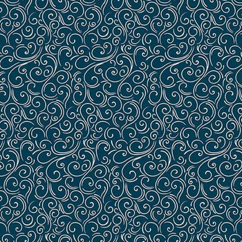 Designer Flannel - Winter Magic F16788-NAVY by Dani Mogstad for Riley Blake Designs, Image