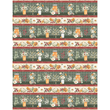 Harvest Blooms 30099-723 Multi by Beth Grove for Wilmington Prints, Image