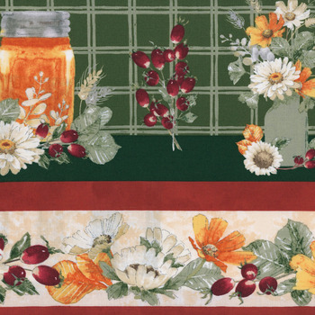 Harvest Blooms 30099-723 Multi by Beth Grove for Wilmington Prints, Image