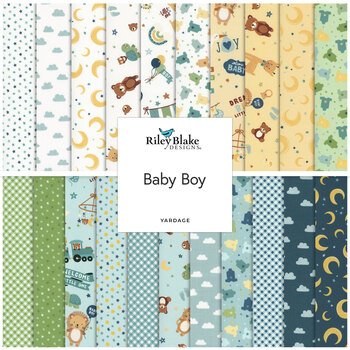 Baby Boy   Yardage by Lori Whitlock for Riley Blake Designs, Image