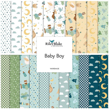 Baby Boy   Yardage by Lori Whitlock for Riley Blake Designs, Image