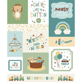 Baby Boy P16767-PANEL by Lori Whitlock for Riley Blake Designs, Image