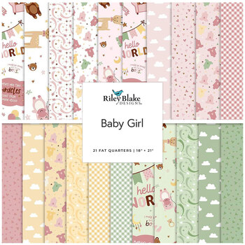 Baby Girl  21 FQ Set by Lori Whitlock for Riley Blake Designs, Image