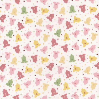 Baby Girl C16774-WHITE by Lori Whitlock for Riley Blake Designs, Image