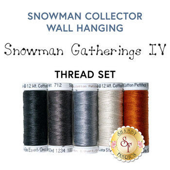  Snowman Collector - 5pc Thread Set, Image