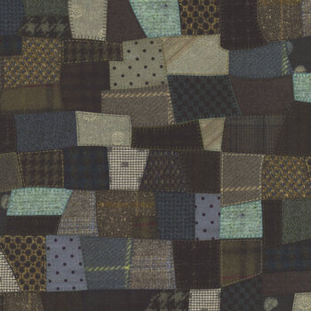 Snowy Days & Frosty Nights 8463-79 Slate by Studio E Fabrics, Image