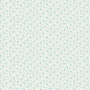 Frosty and Forest Friends 2042-01 Cream/Blue by Stacy West for Henry Glass Fabrics, Image