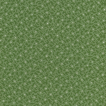 Frosty and Forest Friends 2046-66 Green by Stacy West for Henry Glass Fabrics, Image