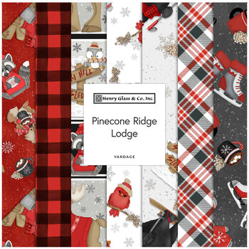 Pinecone Ridge Lodge  Yardage by Shelly Comiskey for Henry Glass Fabrics, Image