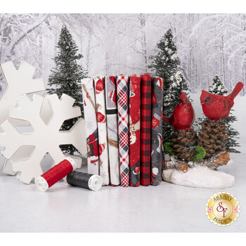 Pinecone Ridge Lodge  7 FQ Set by Shelly Comiskey for Henry Glass Fabrics, Image