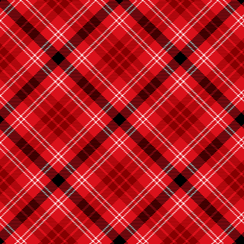 Snow Crew Flannel 1285-88 Red by Barb Tourtillotte for Henry Glass Fabrics, Image