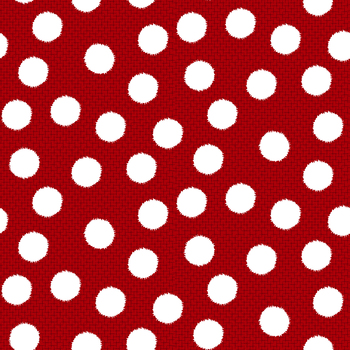 Snow Crew Flannel 1292-88 Red by Barb Tourtillotte for Henry Glass Fabrics, Image