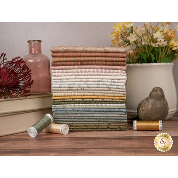 Simply Charming  28 FQ Set by Janet Rae Nesbitt for Henry Glass Fabrics, Image