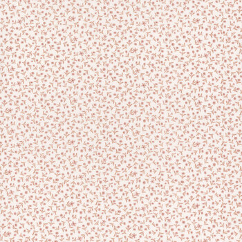 Simply Charming 3501-32 Cream Pink by Janet Rae Nesbitt for Henry Glass Fabrics, Image