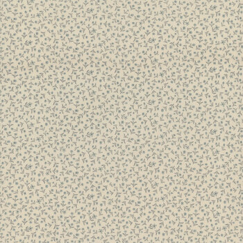 Simply Charming 3501-37 Taupe Blue by Janet Rae Nesbitt for Henry Glass Fabrics, Image