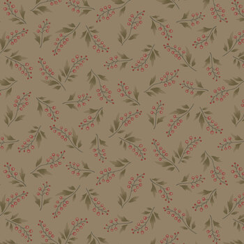 Simply Charming 3502-38 Brown by One Sister for Henry Glass Fabrics, Image