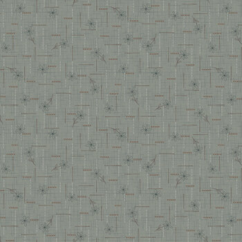 Simply Charming 3503-77 Blue by One Sister for Henry Glass Fabrics, Image