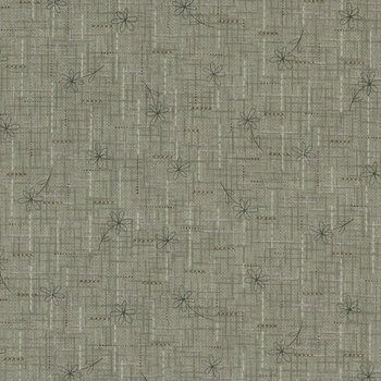Simply Charming 3503-77 Blue by Janet Rae Nesbitt for Henry Glass Fabrics, Image