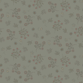 Simply Charming 3504-17 Blue by One Sister for Henry Glass Fabrics, Image