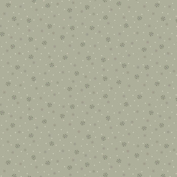 Simply Charming 3505-66 Dusty Green by One Sister for Henry Glass Fabrics, Image