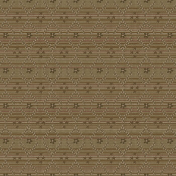 Simply Charming 3508-38 Brown by One Sister for Henry Glass Fabrics, Image