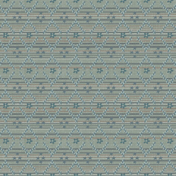 Simply Charming 3508-77 Blue by One Sister for Henry Glass Fabrics, Image