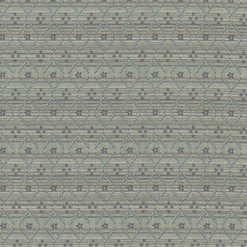 Simply Charming 3508-77 Blue by Janet Rae Nesbitt for Henry Glass Fabrics, Image