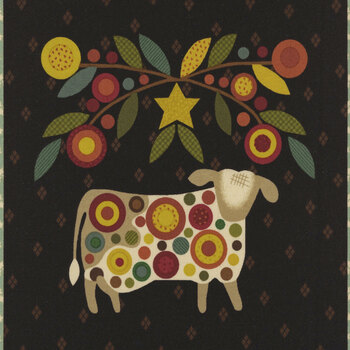 Pennyberry Farm 2006-11 Panel Multi by Kim Diehl for Henry Glass Fabrics, Image