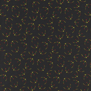 Pennyberry Farm 2009-99 Black by Kim Diehl for Henry Glass Fabrics, Image