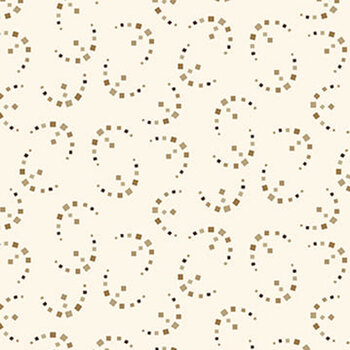 Pennyberry Farm 2018-40 Cream by Kim Diehl for Henry Glass Fabrics, Image