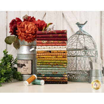 Pennyberry Farm  21 FQ Set by Kim Diehl for Henry Glass Fabrics, Image