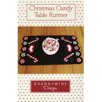 Christmas Candy Table Runner Pattern, Image