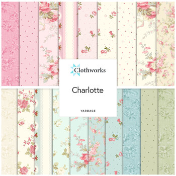 Charlotte  Yardage by Clothworks, Image